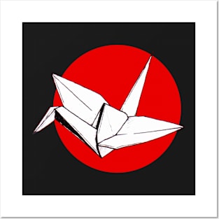 Origami Crane Posters and Art